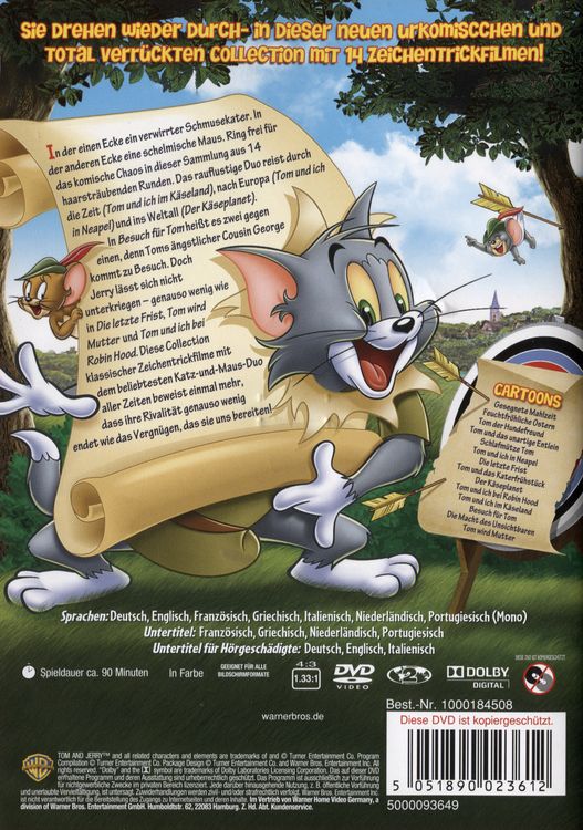 Produktbild: Tom & Jerry - Haarstr&auml;ubende Abenteuer Vol. 1