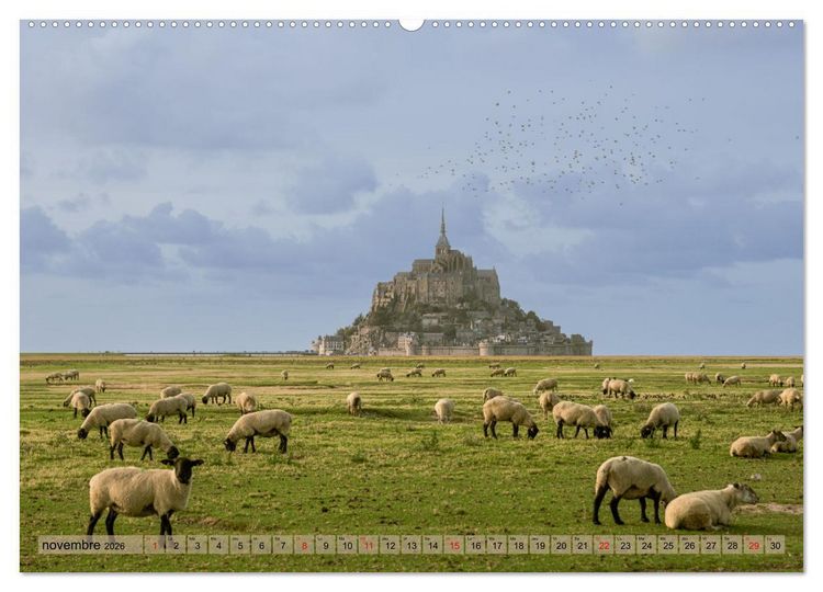 Produktbild: Une Bretagne unique (Calendrier mural 2026 DIN A2 vertical) calendrier de bureau