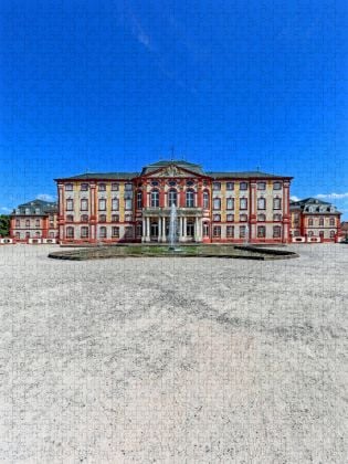 Produktbild: CALVENDO Puzzle Schloss Bruchsal | 1000 Teile Lege-Gr&ouml;&szlig;e 64x48cm Foto-Puzzle f&uuml;r gl&uuml;ckliche Stunden