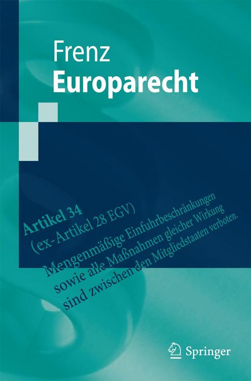 Produktbild: Europarecht
