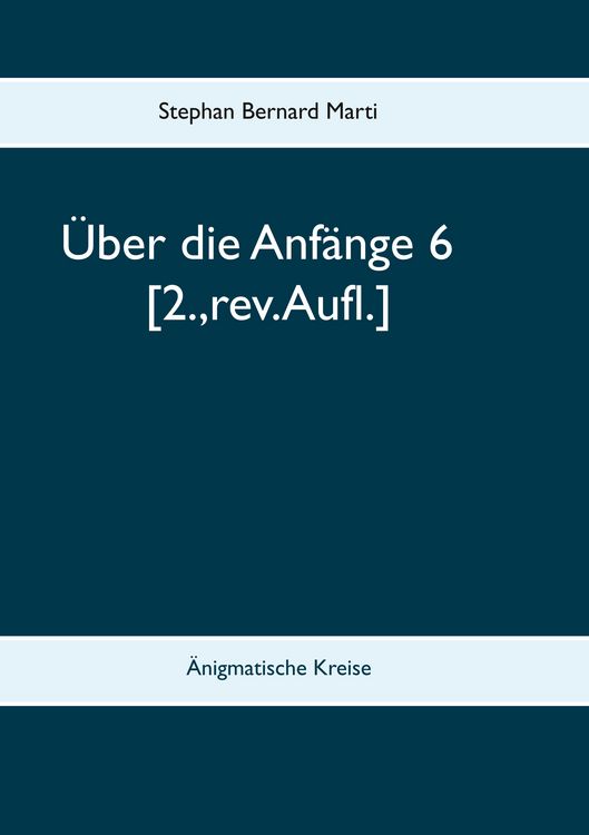 Produktbild: &Uuml;ber die Anf&auml;nge 6