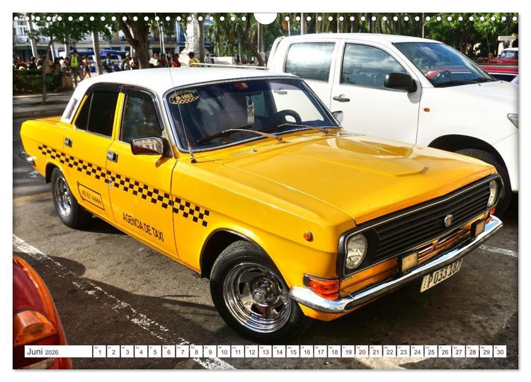 Produktbild: BEST OF WOLGA - Der sowjetische Oldtimer GAZ-24 (Wandkalender 2026 DIN A3 quer), CALVENDO Monatskalender