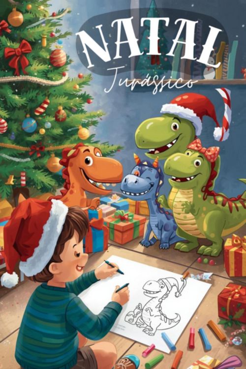 Produktbild: Natal Jur&aacute;ssico: Colorindo Com Dinossauros