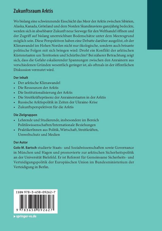 Produktbild: Zukunftsraum Arktis