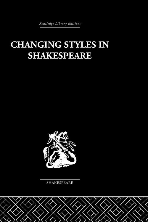 Produktbild: Changing Styles in Shakespeare