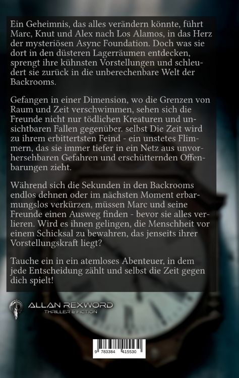 Produktbild: Backrooms Logs3: In der Zeitfalle