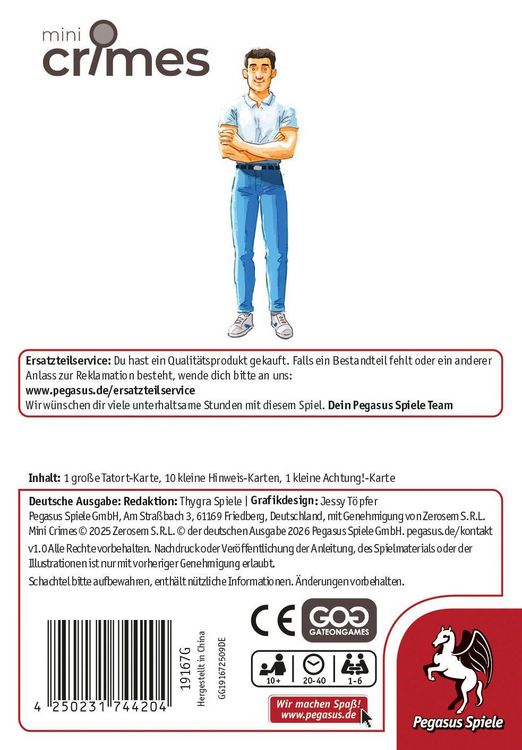 Produktbild: MiniCrimes - Die beste Verteidigung