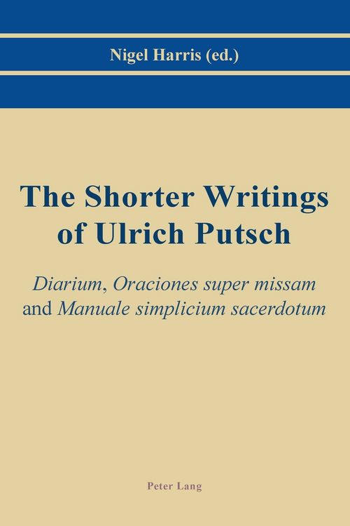 Produktbild: The Shorter Writings of Ulrich Putsch