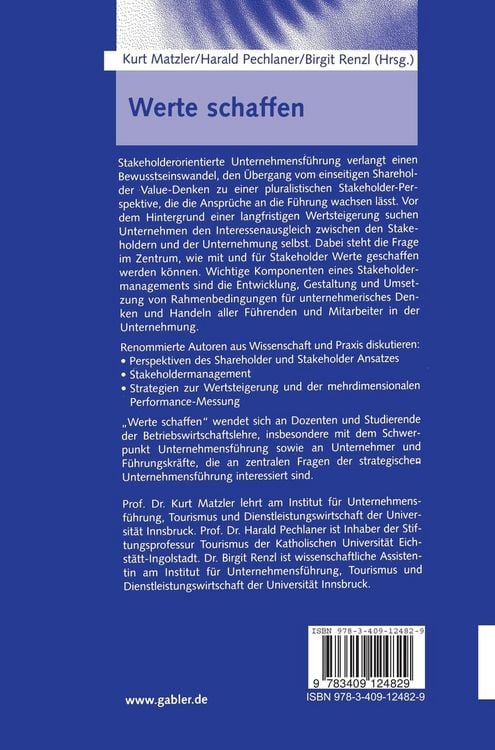 Produktbild: Werte schaffen