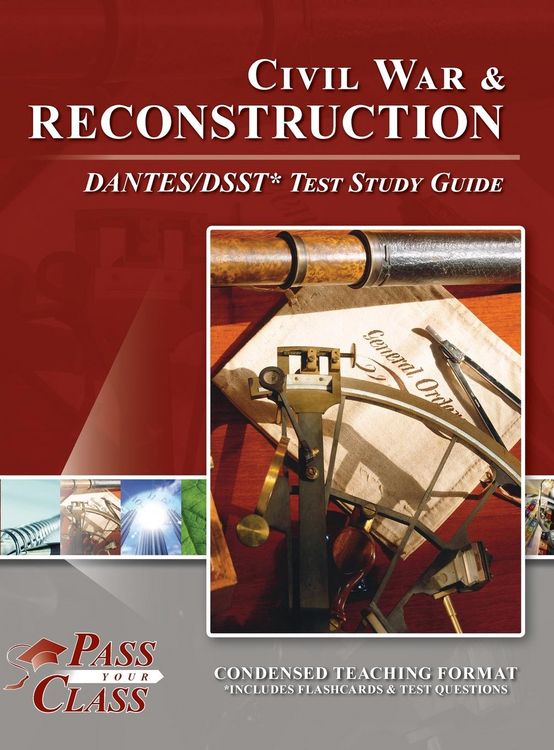 Produktbild: Civil War and Reconstruction DANTES/DSST Test Study Guide