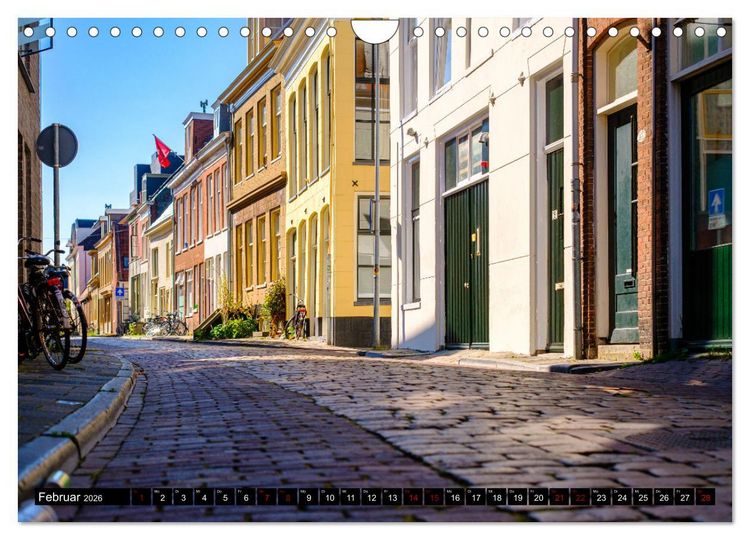 Produktbild: Ein Blick auf Groningen (Wandkalender 2026 DIN A4 quer), CALVENDO Monatskalender