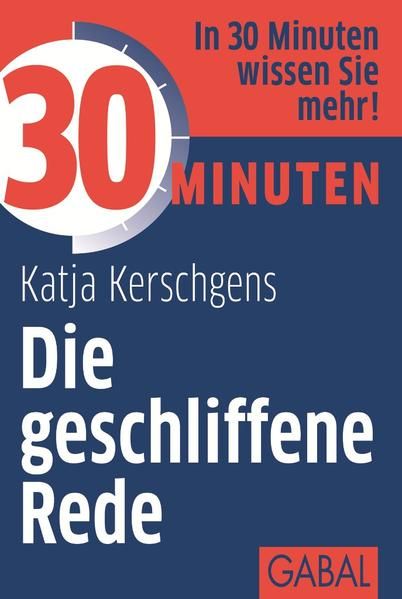 Produktbild: 30 Minuten Die geschliffene Rede
