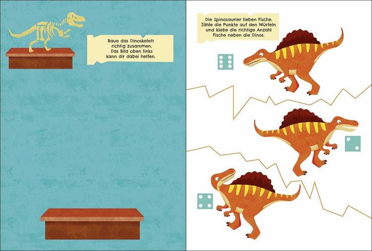 Produktbild: Meine Dino-Welt - R&auml;tselblock
