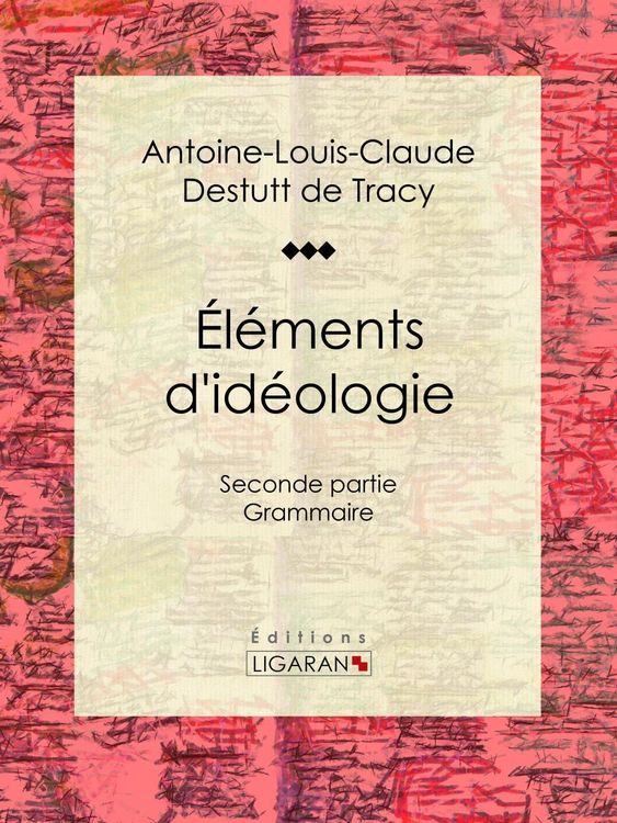Produktbild: &Eacute;l&eacute;ments d'id&eacute;ologie