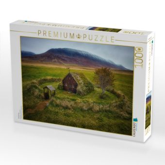 Produktbild: CALVENDO Puzzle Grafarkirkja | 1000 Teile Lege-Gr&ouml;&szlig;e 64x48cm Foto-Puzzle f&uuml;r gl&uuml;ckliche Stunden