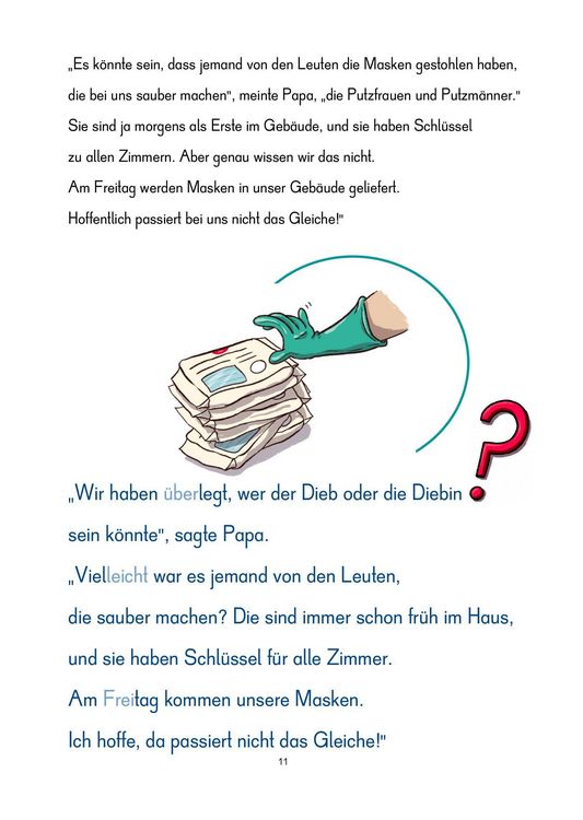 Produktbild: Wer klaut hier Masken?