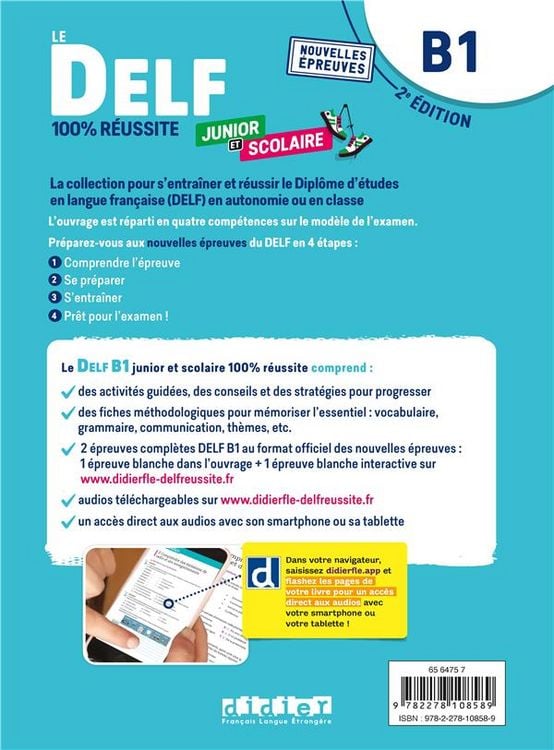 Produktbild: Le DELF scolaire - Pr&uuml;fungsvorbereitung - Ausgabe 2023 - B1