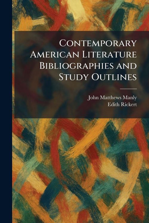 Produktbild: Contemporary American Literature Bibliographies and Study Outlines