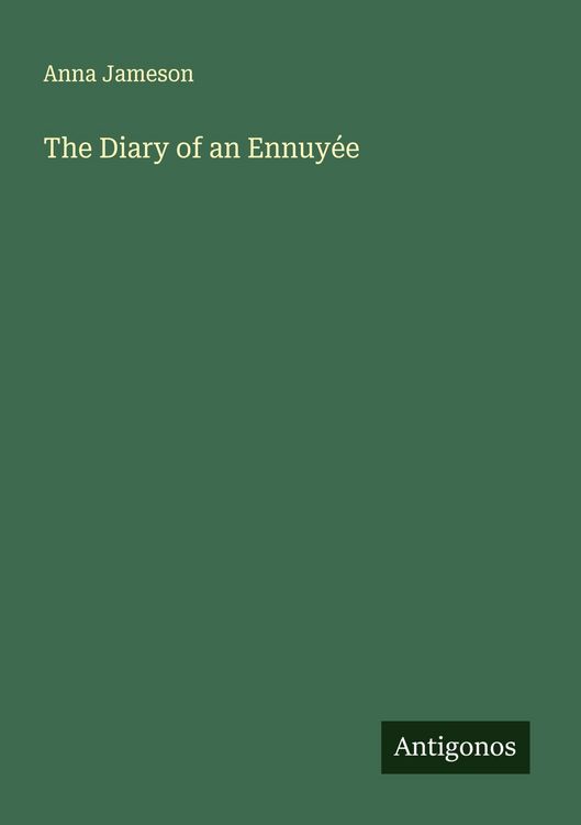 Produktbild: The Diary of an Ennuy&eacute;e