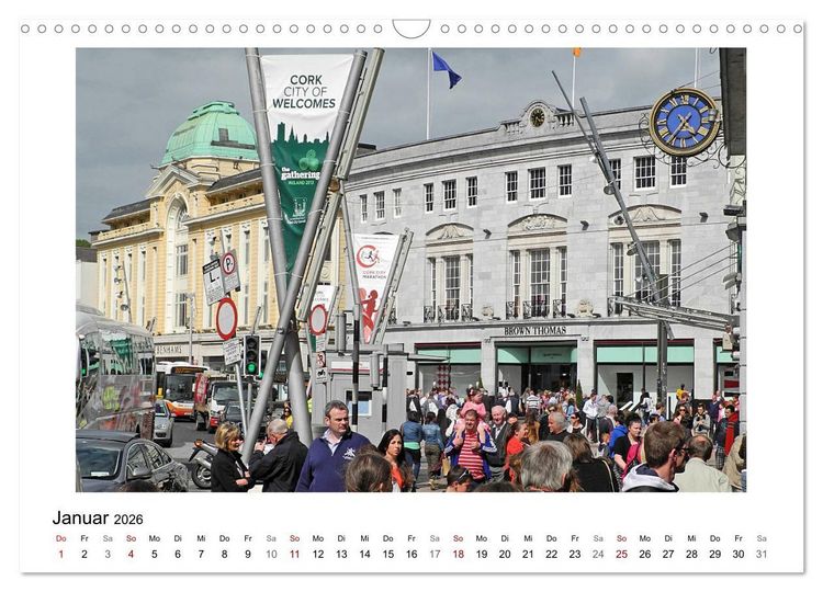 Produktbild: Irlands Rebel County, der S&uuml;dwesten von Cork bis Sherkin Island (Wandkalender 2026 DIN A3 quer), CALVENDO Monatskalender