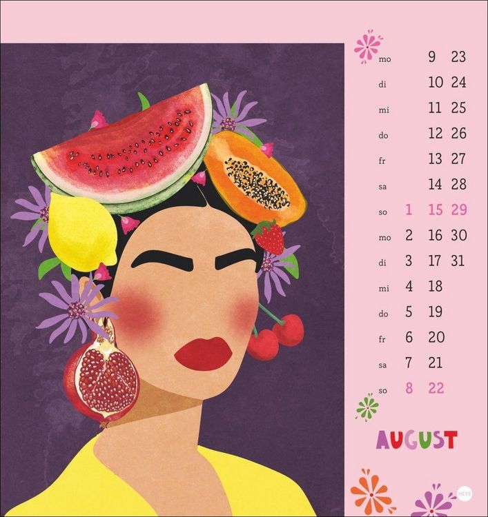 Produktbild: Frida Postkartenkalender 2027
