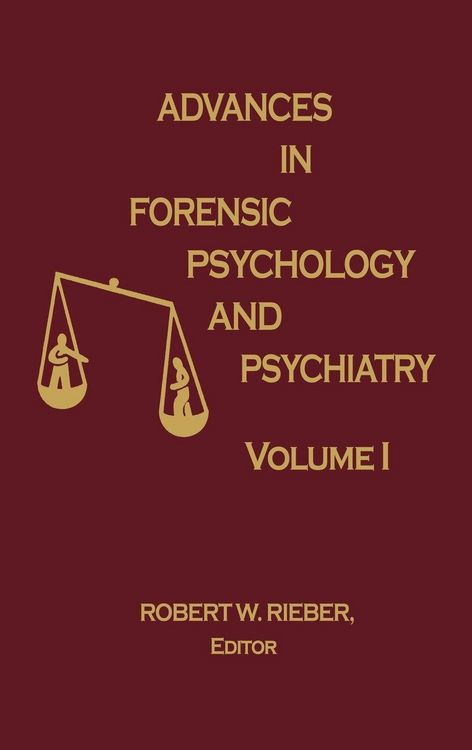 Produktbild: Advances in Forensic Psychology and Psychiatry