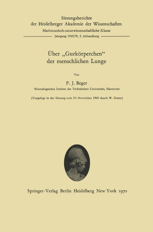 Produktbild: &Uuml;ber &bdquo;Gurk&ouml;rperchen&ldquo; der menschlichen Lunge
