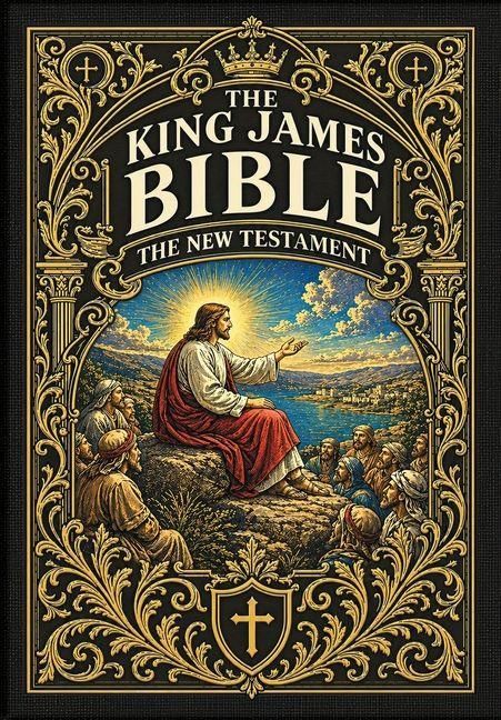Produktbild: The King James Bible - The New Testament (Golden Monarch Collector's Edition) (Case Laminate Hardcover with Jacket)