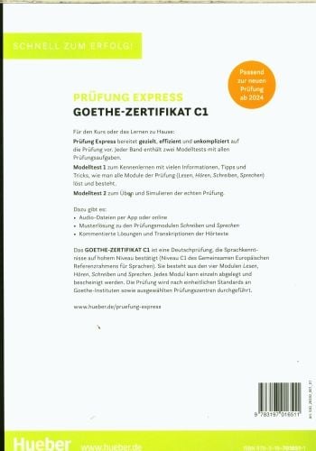 Produktbild: Pr&uuml;fung Express &ndash; Goethe Zertifikat C1