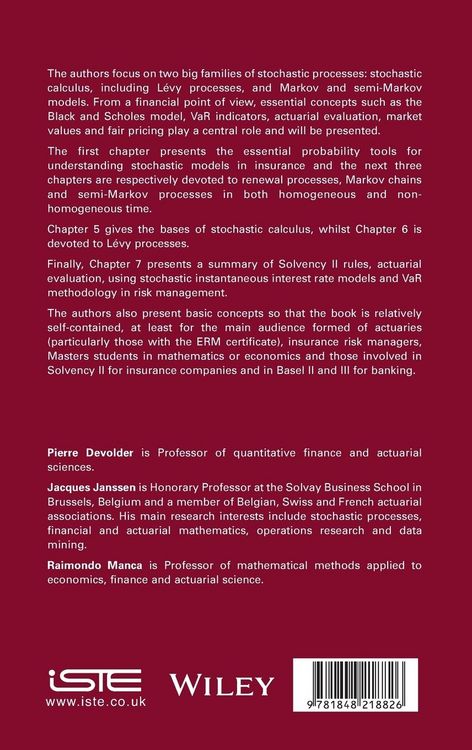 Produktbild: Basic Stochastic Processes