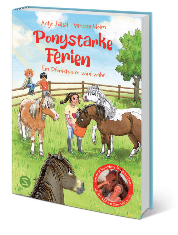 Produktbild: Ponystarke Ferien. Ein Pferdetraum wird wahr (Band 1)