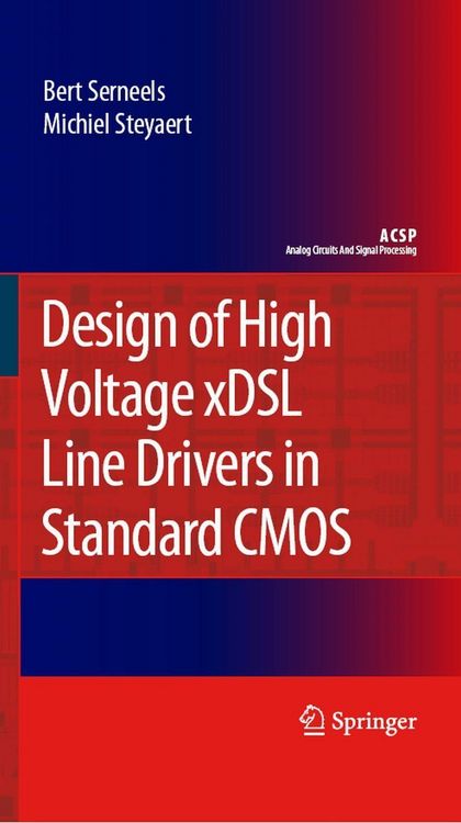 Produktbild: Design of High Voltage xDSL Line Drivers in Standard CMOS