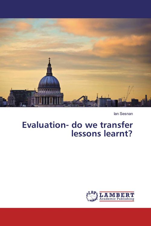 Produktbild: Evaluation- do we transfer lessons learnt?