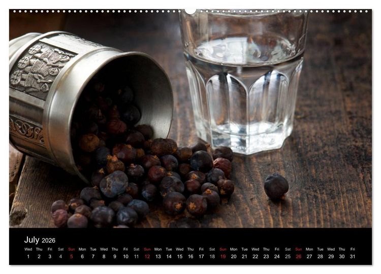 Produktbild: SPICES (High Quality Premium Wall Calendar 2026 DIN A2 landscape),CALVENDO 12 Month Wall Calendar