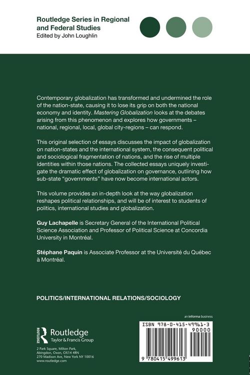 Produktbild: Mastering Globalization