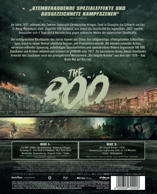 Produktbild: The 800 - Steelbook [2 Blu-rays]
