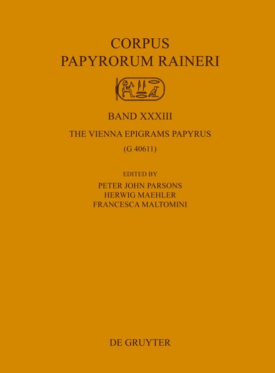 Produktbild: The Vienna Epigrams Papyrus
