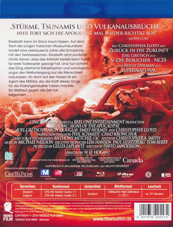 Produktbild: Zodiac: Zeichen der Apokalypse