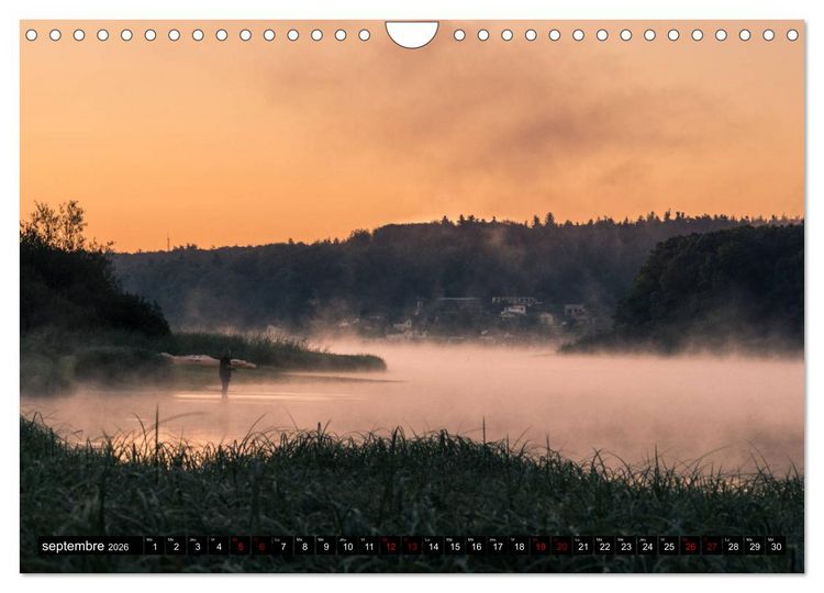 Produktbild: Lumi&egrave;res des Vosges (Calendrier mural 2026 DIN A4 vertical), CALVENDO calendrier mensuel