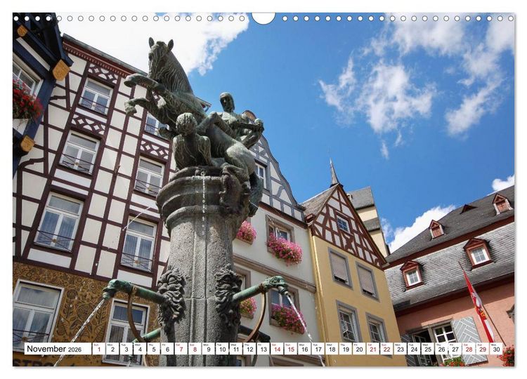 Produktbild: The Moselle valley - Along the Moselle river from Trier to Koblenz (Wall Calendar 2026 DIN A3 landscape), CALVENDO 12 Month Wall Calendar
