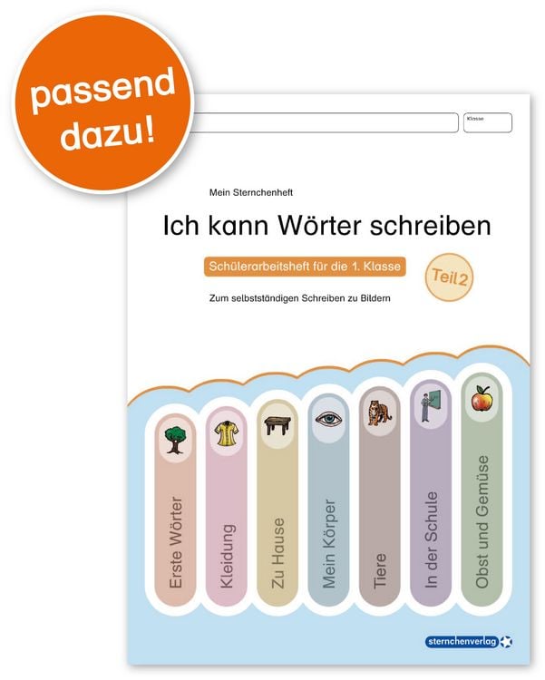 Produktbild: Ich kann W&ouml;rter lesen - Teil 2 - Meine Lesedosen 8-14 im Set