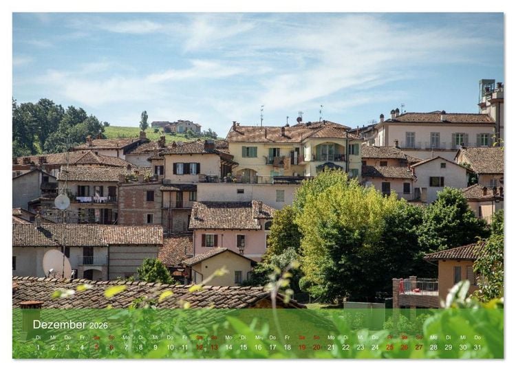 Produktbild: Barolo in den H&uuml;geln des Langhe (Wandkalender 2026 DIN A2 quer), CALVENDO Monatskalender