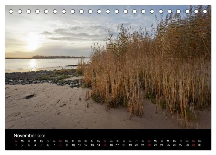 Produktbild: NORDWEH-Bilder 2026 (Tischkalender 2026 DIN A5 quer), CALVENDO Monatskalender