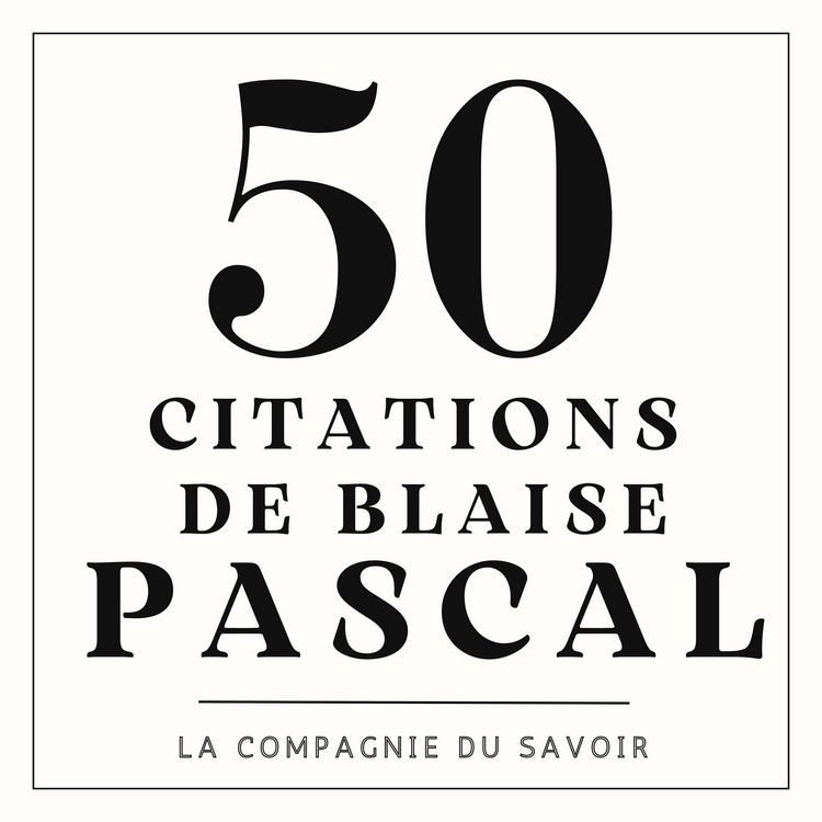 Produktbild: 50 citations de Pascal