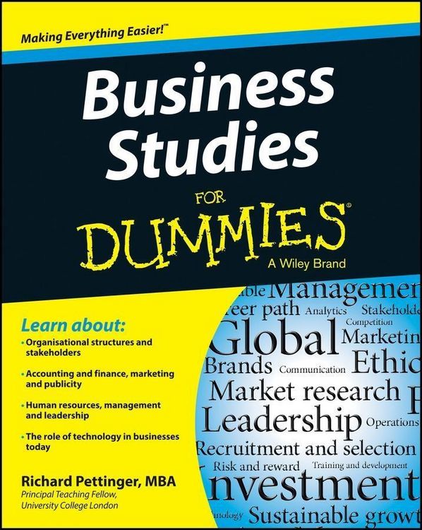 Produktbild: Business Studies For Dummies