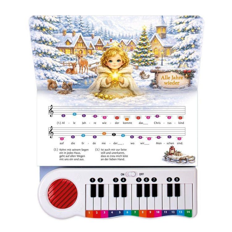 Produktbild: TR&Ouml;TSCH -Klavierbuch Meine ersten Weihnachtslieder| Ab 3 Jahren