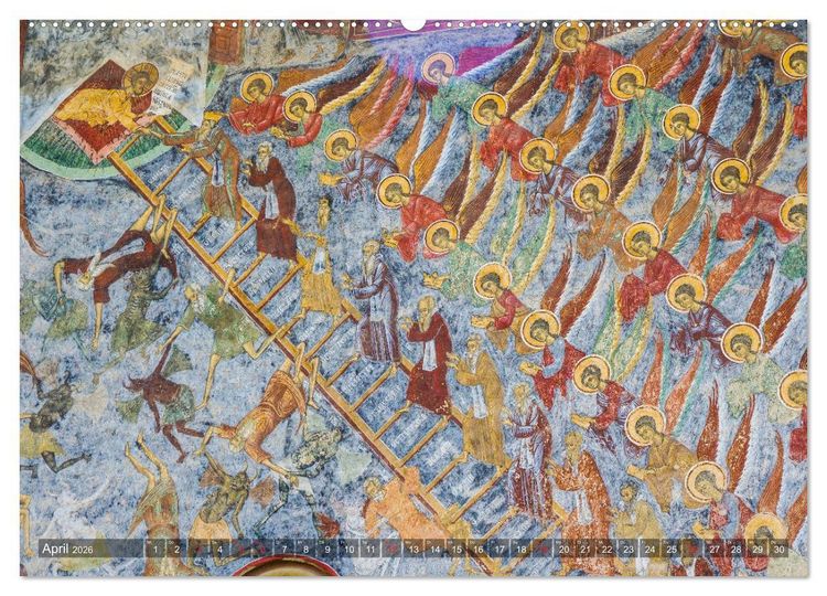 Produktbild: Kl&ouml;ster in der Bucovina (Wandkalender 2026 DIN A2 quer), CALVENDO Monatskalender