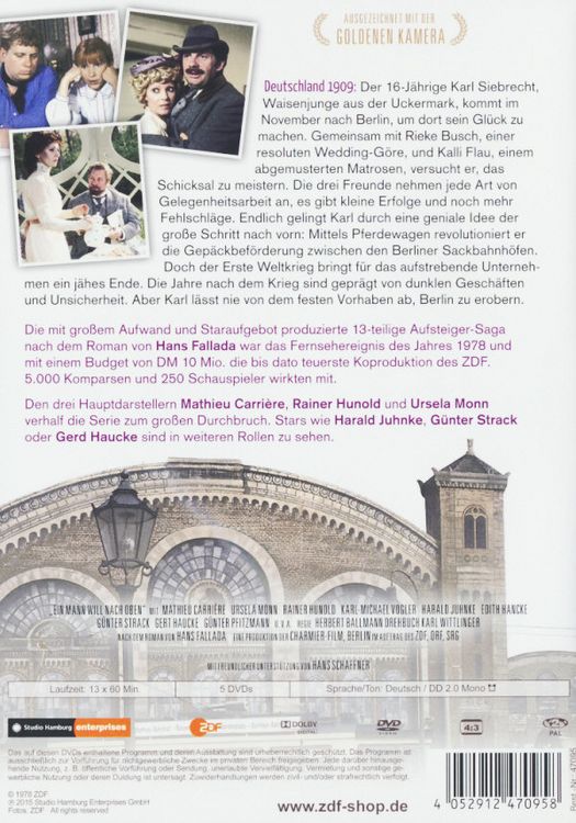 Produktbild: Ein Mann will nach oben - Die komplette Serie [5 DVDs]