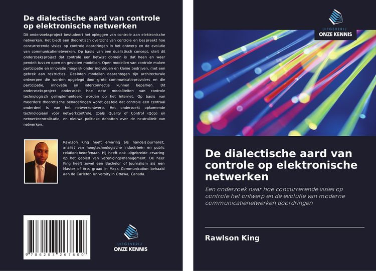 Produktbild: De dialectische aard van controle op elektronische netwerken