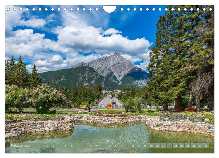 Produktbild: Unterwegs in Kanadas Westen (Wandkalender 2026 DIN A4 quer), CALVENDO Monatskalender